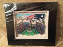 New England Patriots Fazzino Mini Print //152